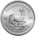 1 ozt. South African Silver Krugerrand (2024)
