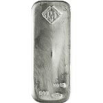 100 oz Silver Bar Johnson Matthey