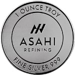 1 ozt. Silver Asahi Round